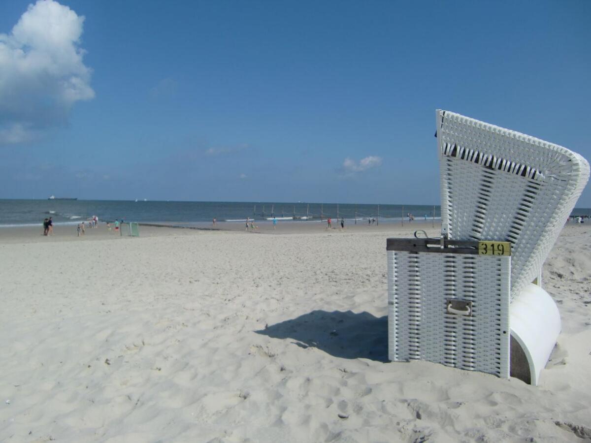 Ferienwohnung Wattwurm Wangerooge Exterior foto